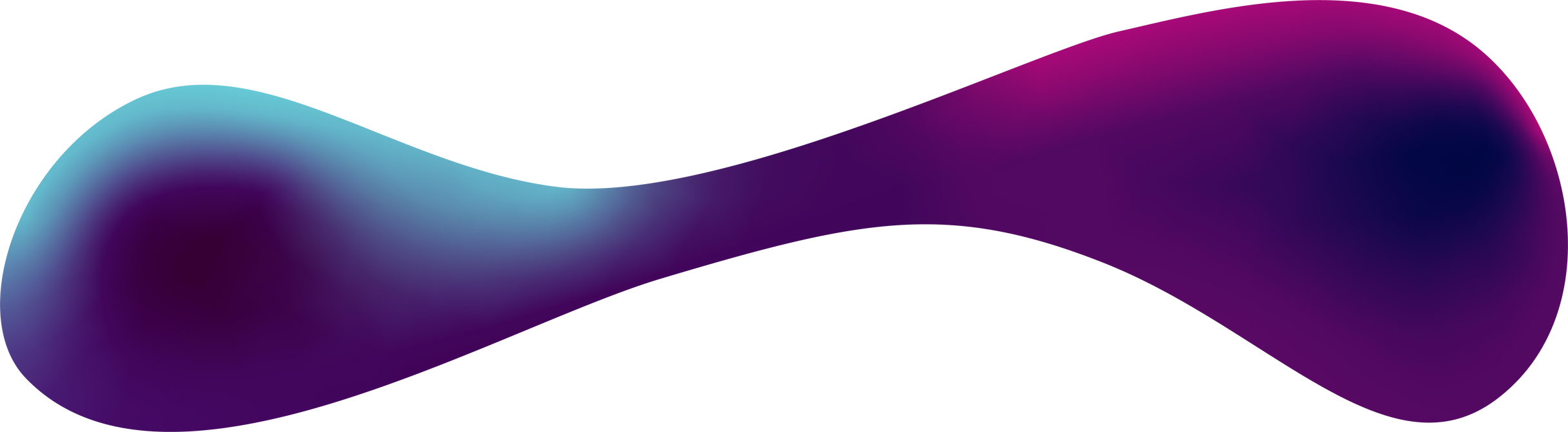 Violet Metallic Blob