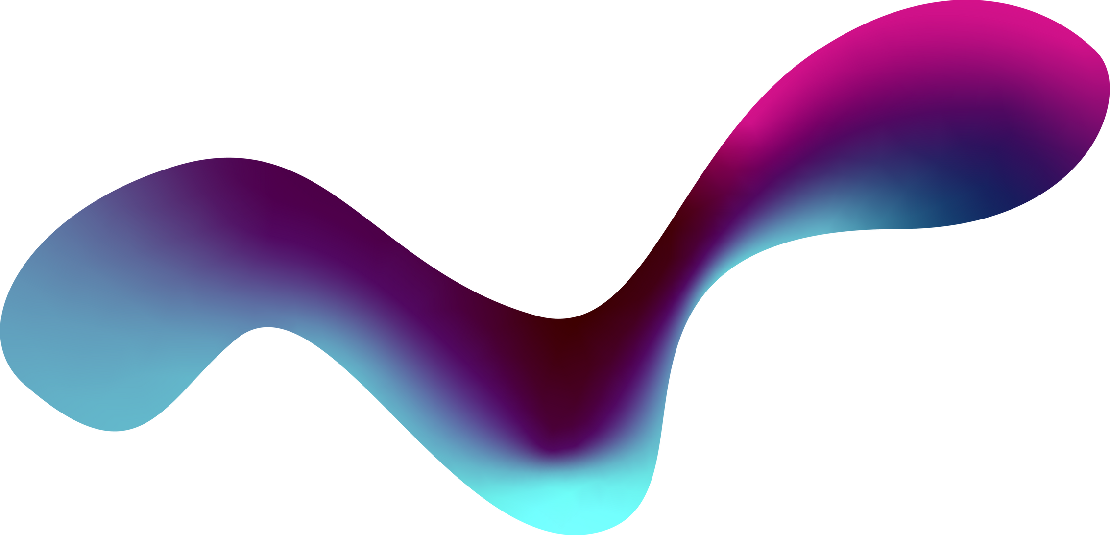 Violet Metallic Blob